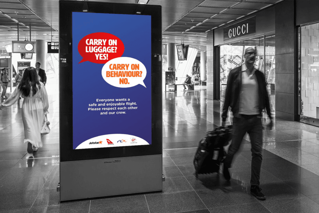 Australian Airlines Campaign Against Abusive ‘Carry-On Behaviour’