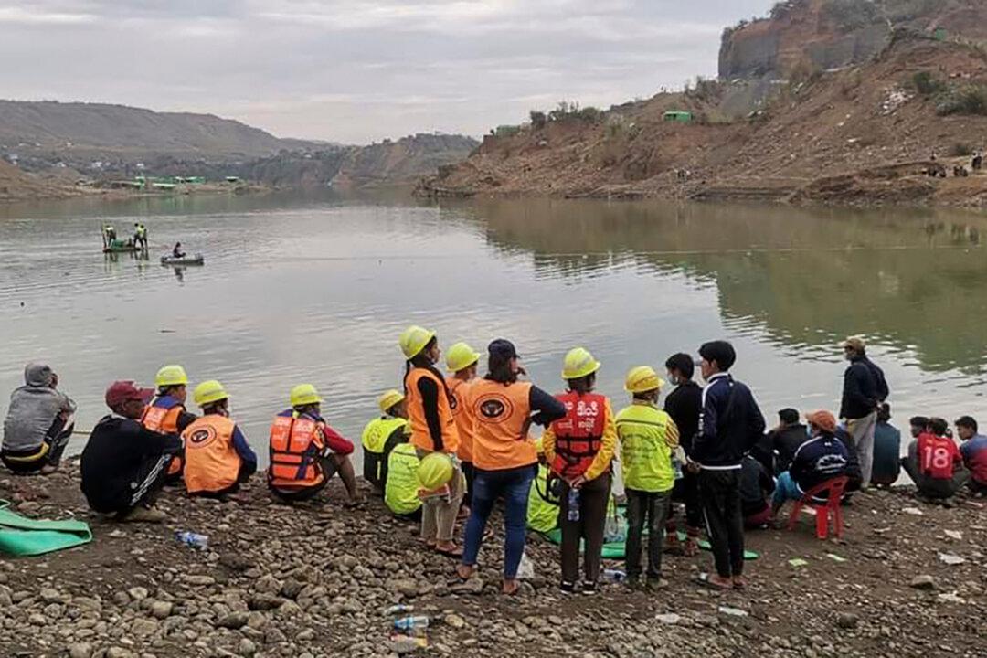 Landslide in Burma Mining Area Leaves Dozens Missing