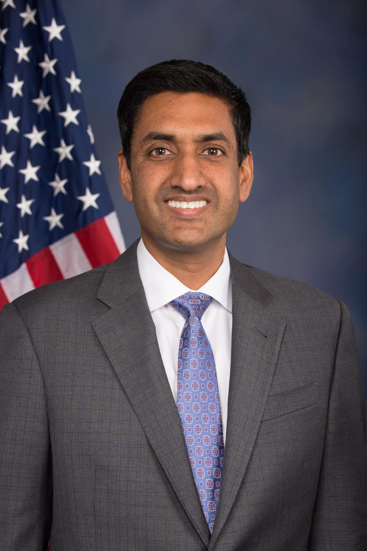 Rep. Ro Khanna (D-Calif.) in a file photo. (Courtesy of U.S. Congress)