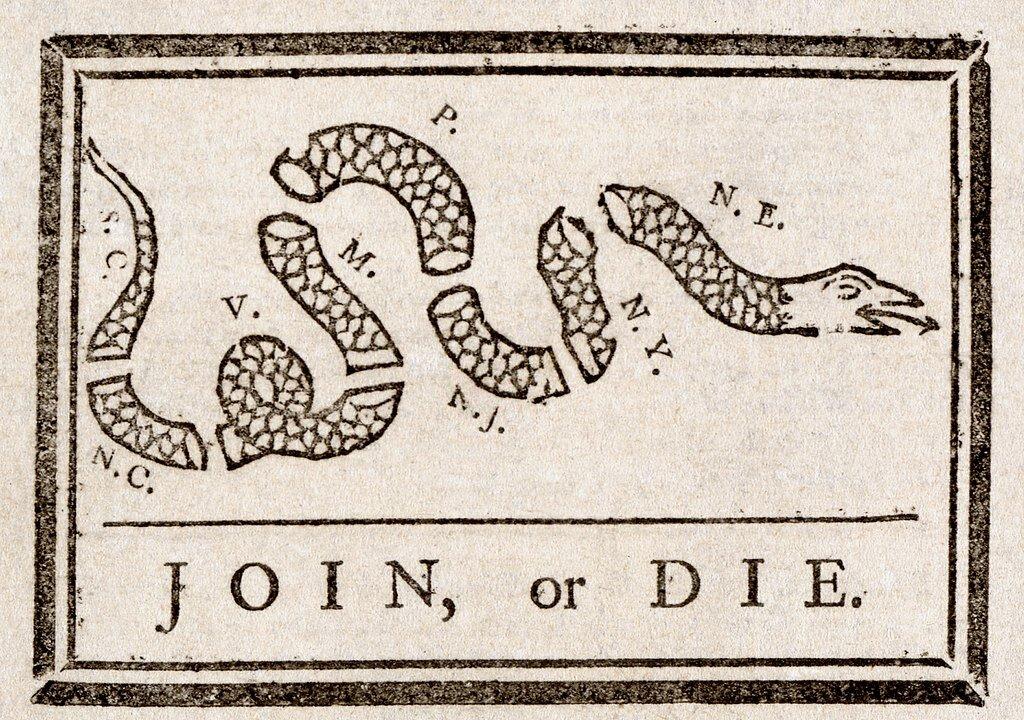 ‘Join, or Die’: Ben Franklin’s Warning of a Divided America