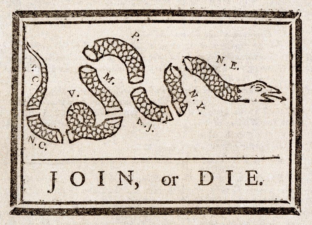 ‘Join, or Die’: Ben Franklin’s Warning of a Divided America