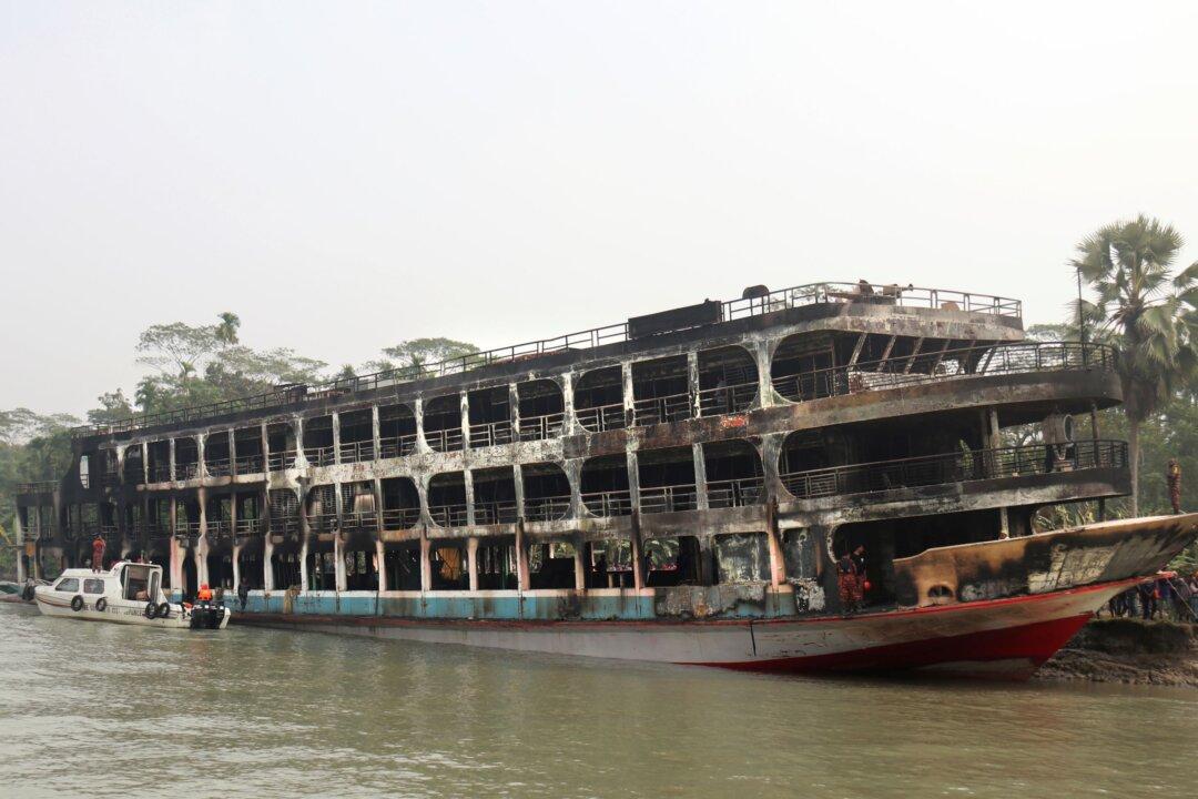 Massive Ferry Fire Kills at Least 39 in Southern Bangladesh