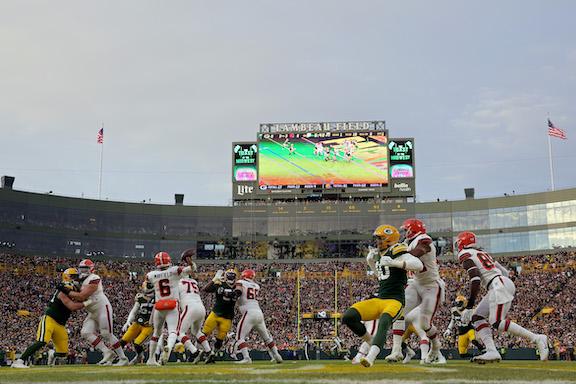 Packers Edge out Browns With 4 Interceptions to Win 24–22