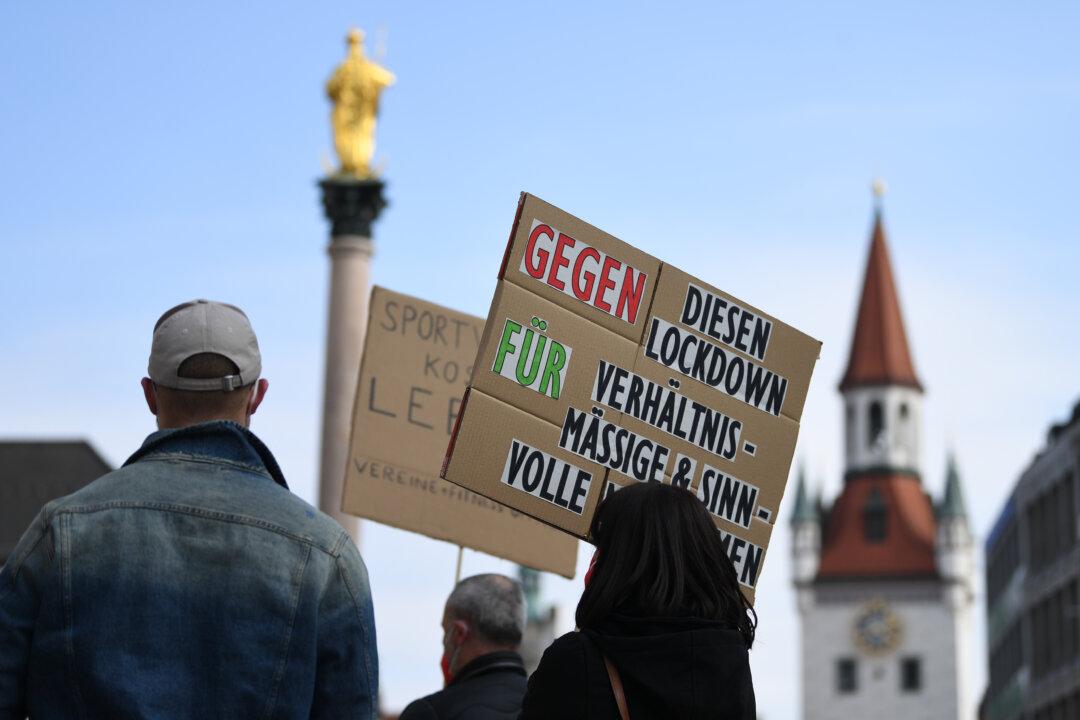 Clashes Erupt During Undisclosed Protest Against COVID-19 Restrictions in Germany