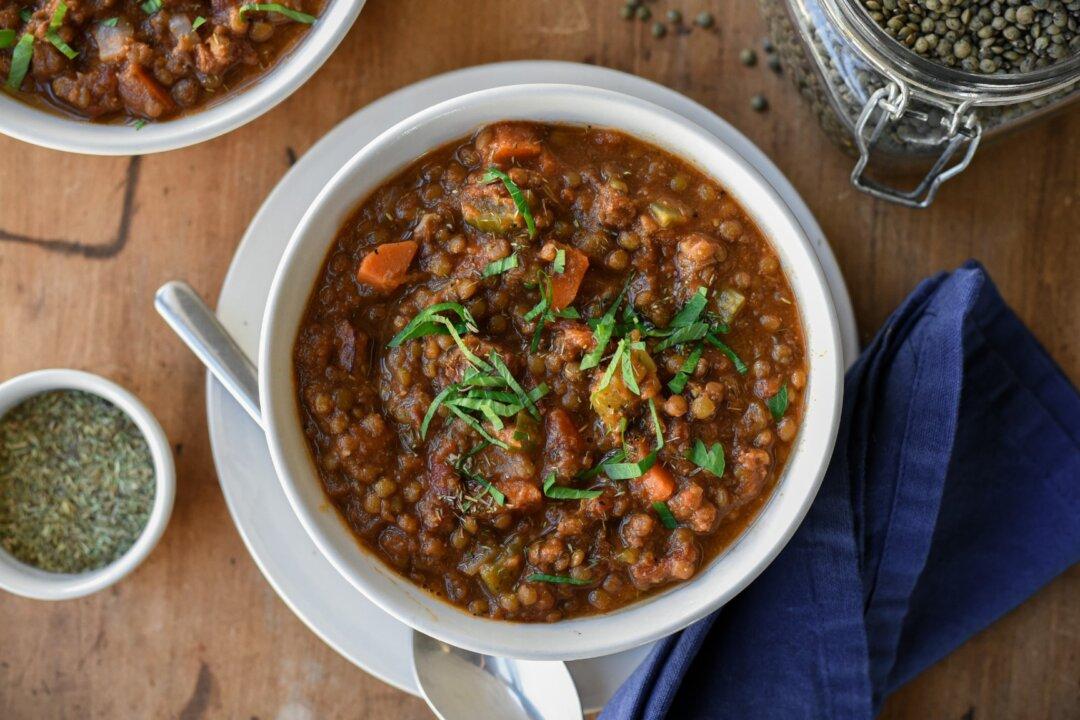 Classic French Lentil Soup
