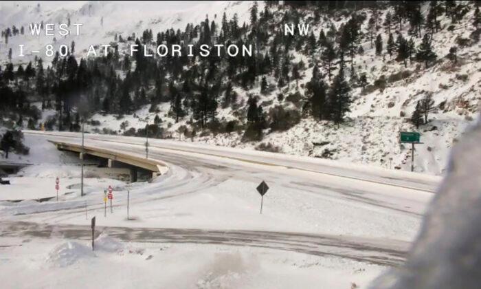 Major Storm Dumps Snow, Closes Mountain Routes in California
