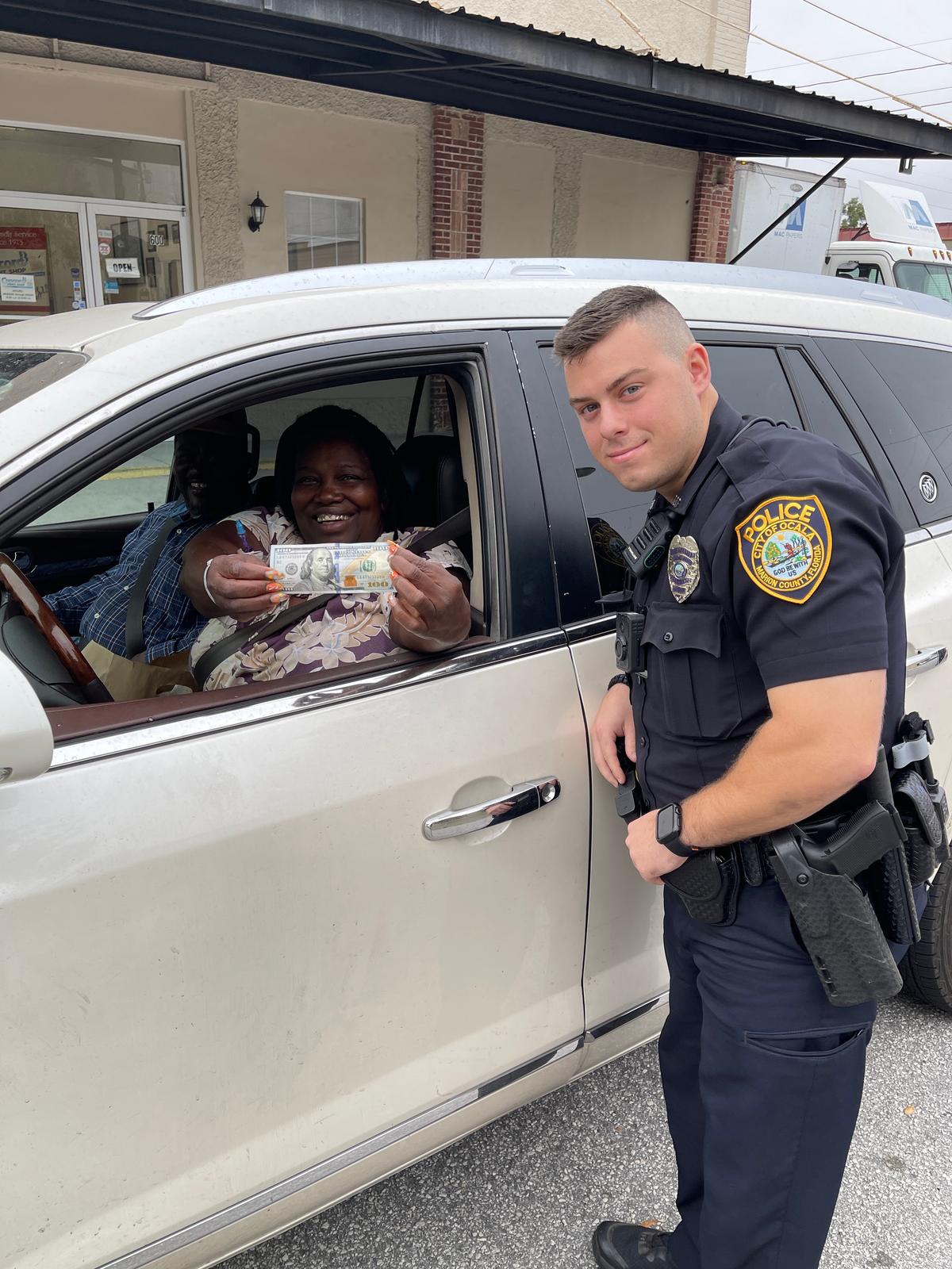 Police Departments Turn Holiday Traffic Stops Into Cause for Happy Tears by Passing Out Cash
