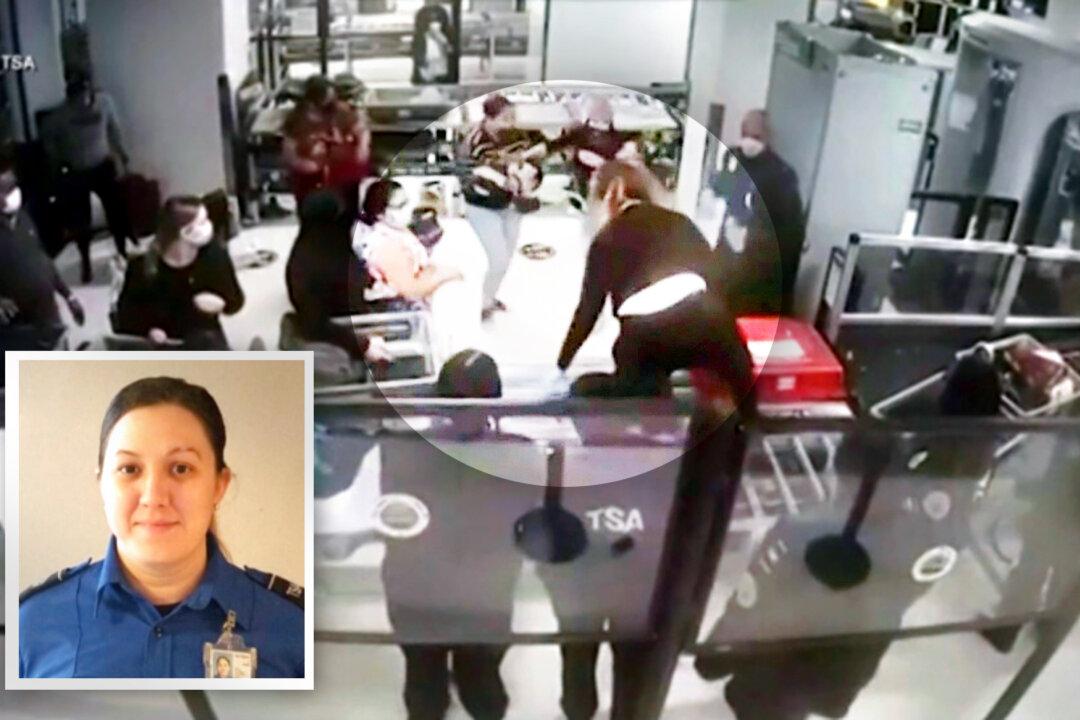TSA Officer Spots Infant Not Breathing in NJ Airport, Leaps Over Conveyor Rollers to Perform Heimlich, Saves a Life