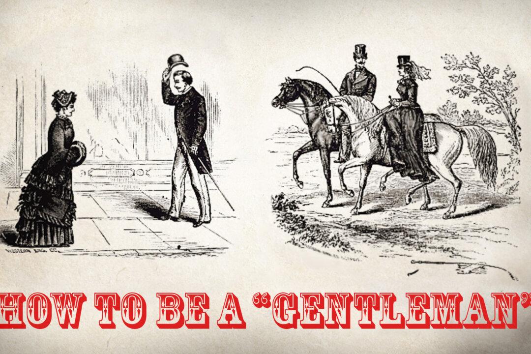 ‘Where Are All the Men?’ This Vintage Manual on Manners From the 1880s Can Make a Gentleman Out of You