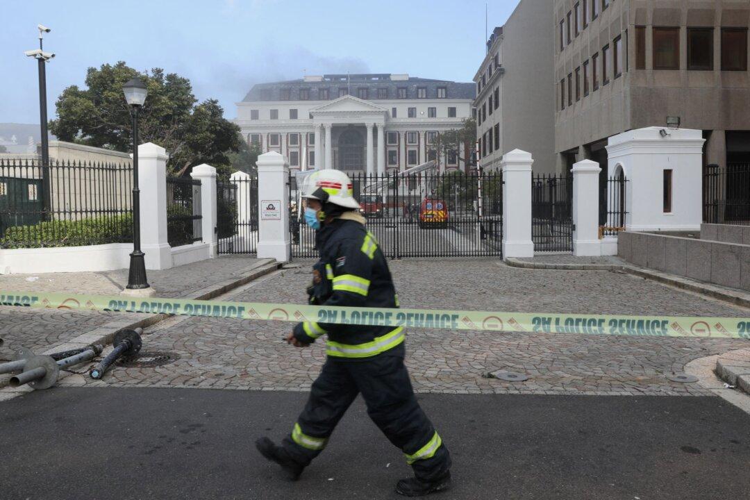 Suspect Arrested in Connection With South African Parliament Fire