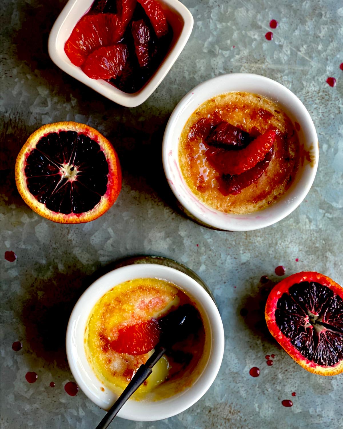 Créme Brûlée With a Citrusy Surprise
