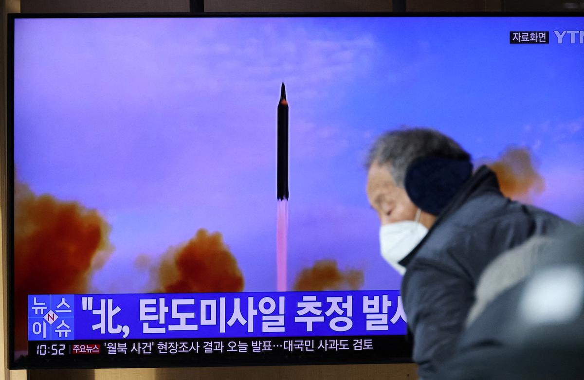 North Korea Fires Possible Ballistic Missile Into Sea After Kim Jong-un Vows to Bolster Military Capabilities