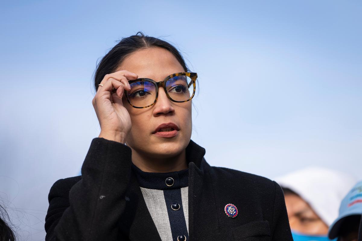 Ocasio-Cortez’s Campaign Finance Records, Website Contradict Claims That Merchandise Profits Go to Charity