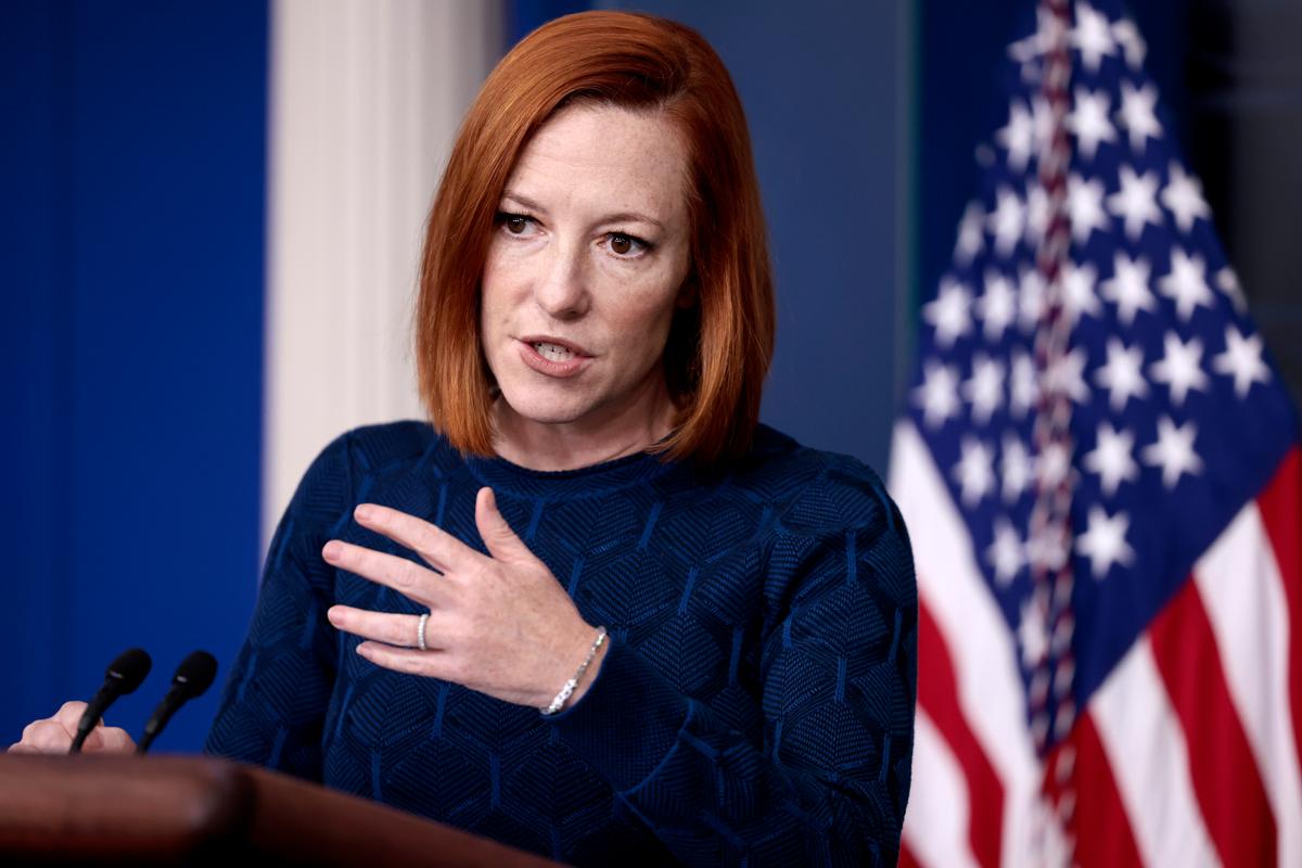 Psaki Defends Biden’s Description of ‘Pandemic of the Unvaccinated’