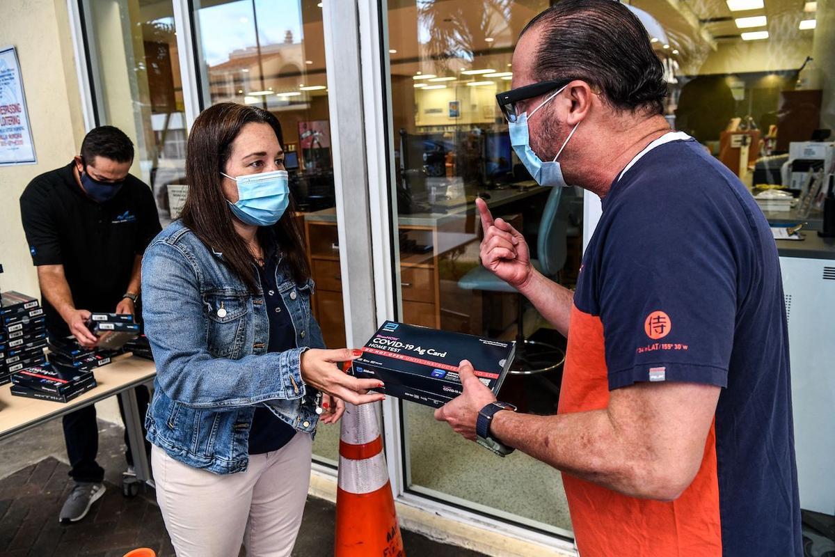 Insurers to Cover 8 At-Home COVID-19 Tests per Person Monthly: Biden Administration