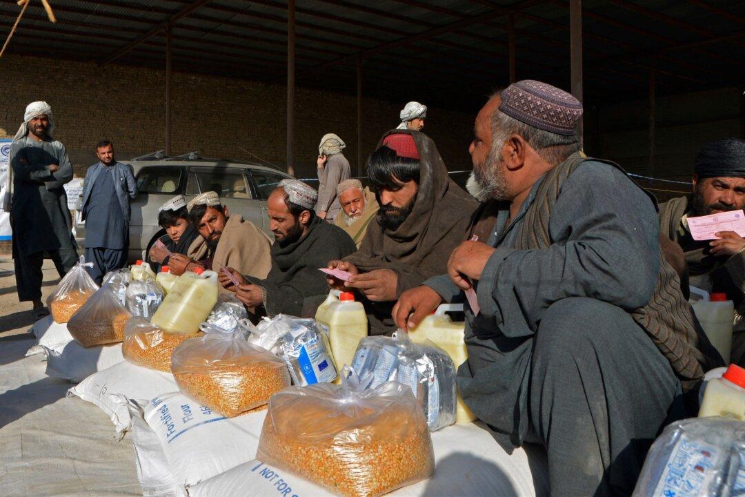 Biden Administration Donates More Than $300 Million to Afghanistan