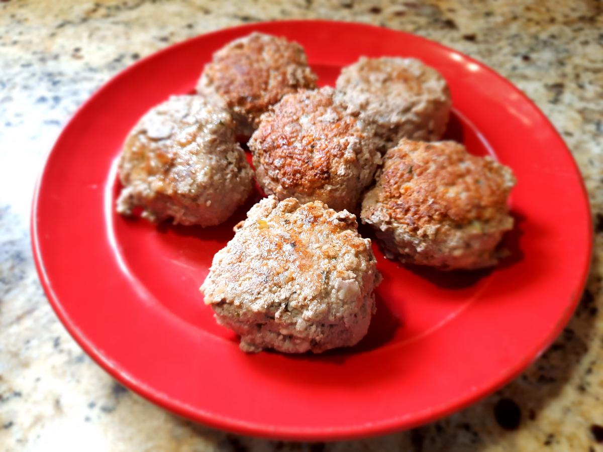 Qofte, Albania meatballs. (Courtesy of Elda Capuni-Lemmon)