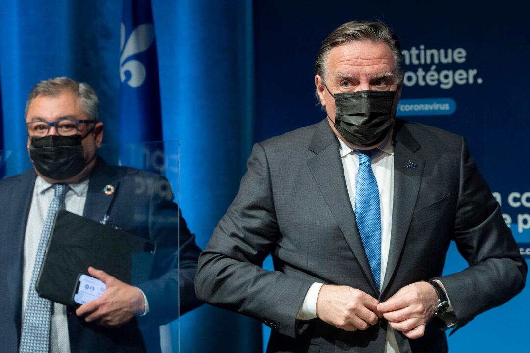 Legault’s Tax on the Unvaccinated a Brazen Political Deflection Ploy