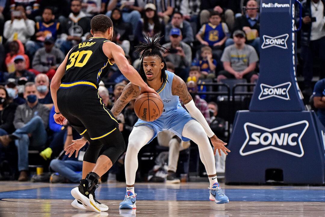 Morant Leads Memphis Over the Warriors 116–108