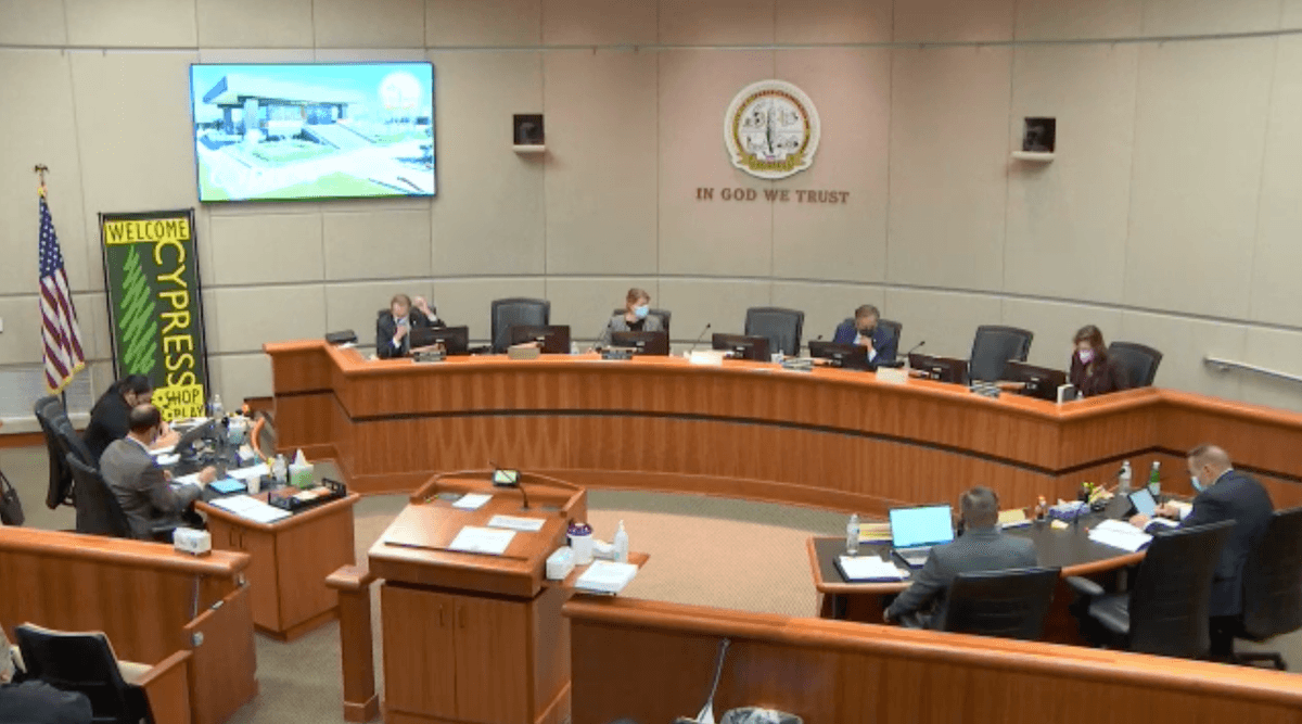 Cypress Residents, City Council Face New Rules Governing “Inappropriate” Conduct