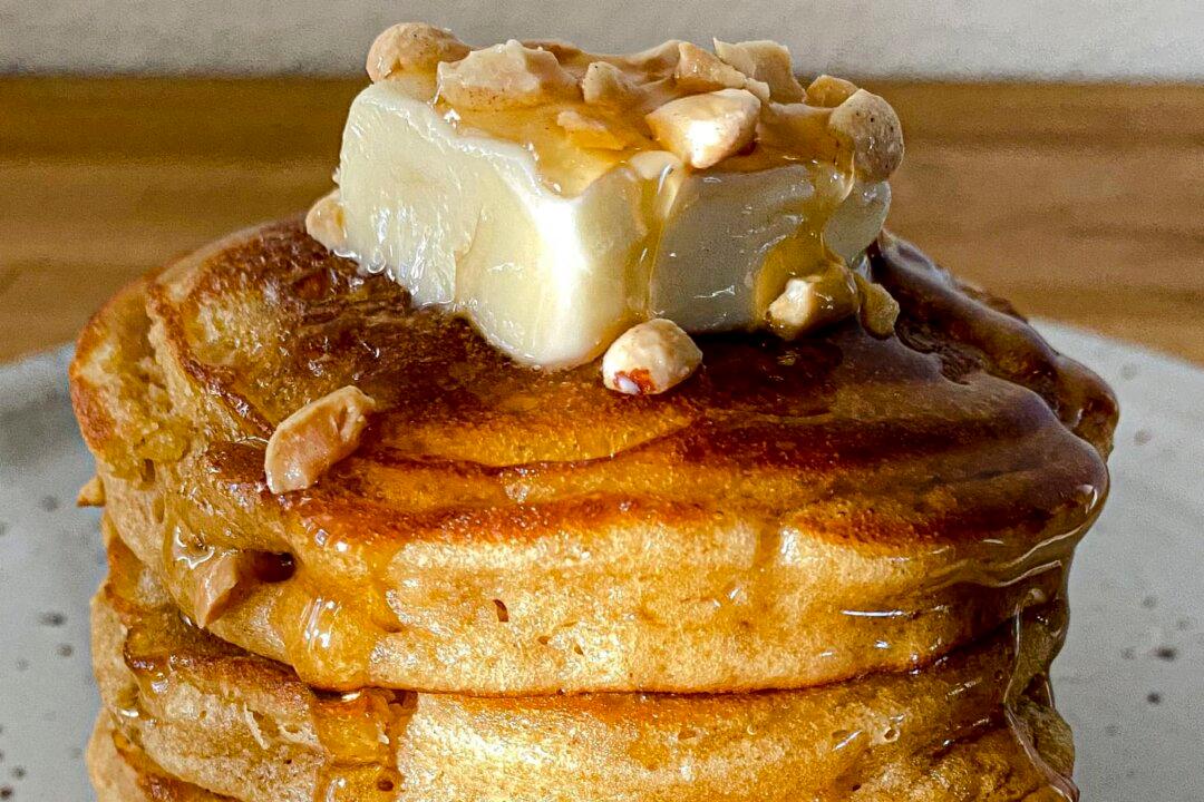 These Sweet and Salty Pancakes Are Delicious Any Way You Dress Them