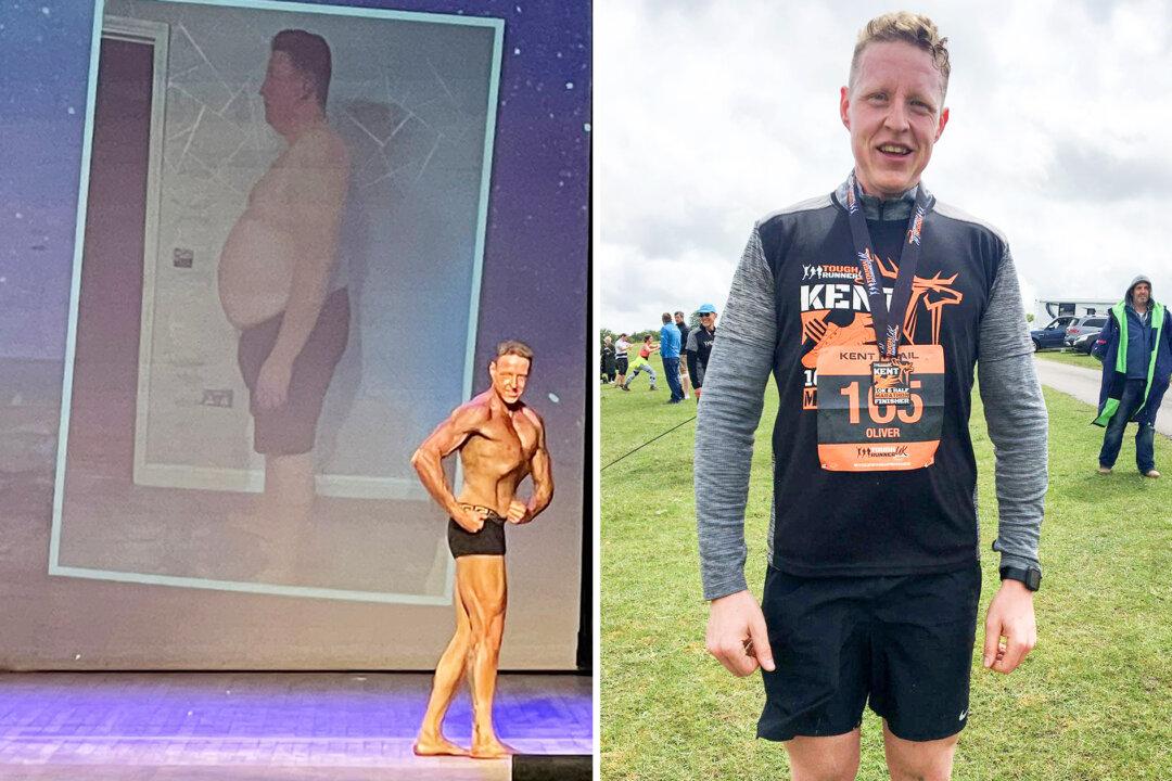 Obese Man Addicted to Snacks Looks Unrecognizable After Losing 154lb, Wins Bodybuilding Award