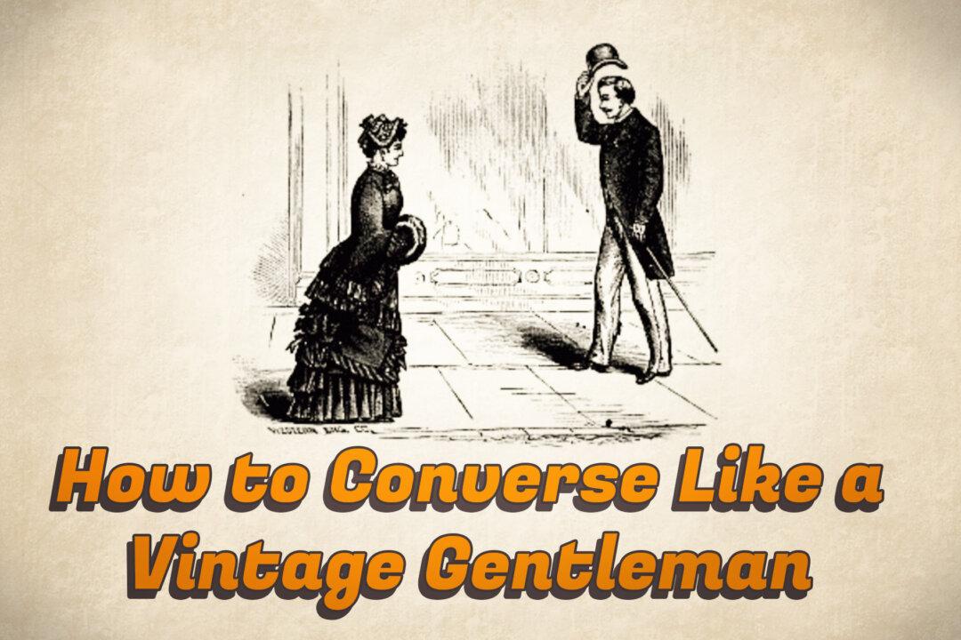 How to Master the Art of Conversation Like a Vintage Gentleman—From a Manual on Manners From the 1880s