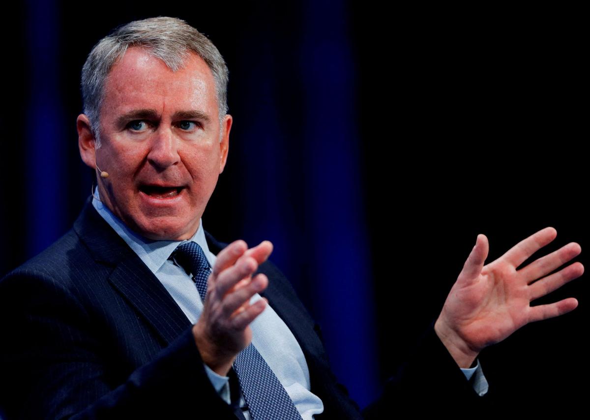 Billionaire Investor Ken Griffin Warns High Inflation Will Persist for Decades