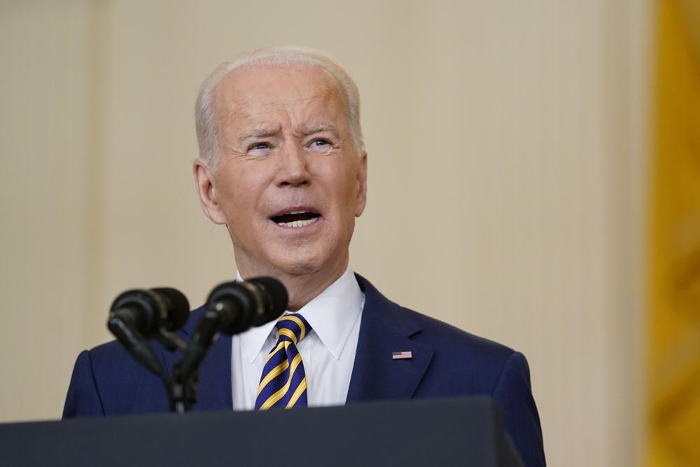 At End of First Year in Office Biden Blasts Republicans, Predicts Russia ‘Will Move In’