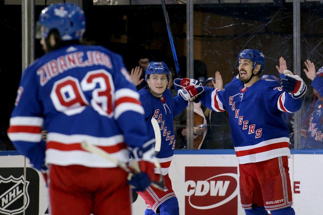 NHL Roundup: Adam Fox, Ryan Reaves Each Score Twice as Rangers Rally