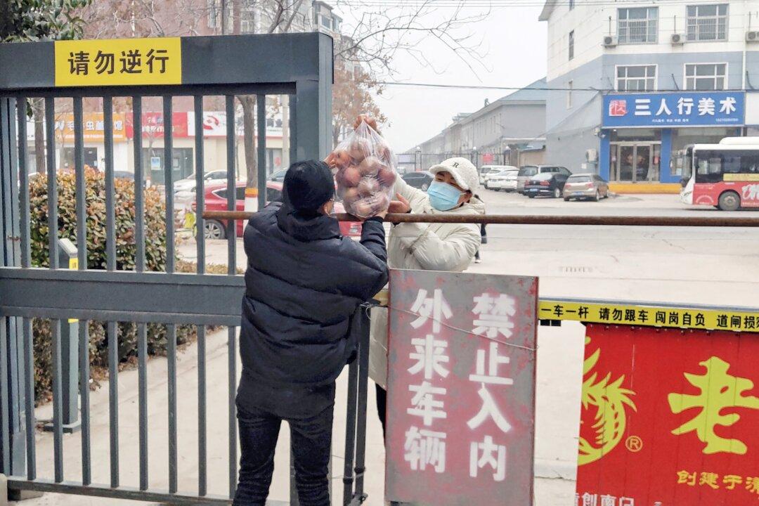 Mother and Daughter Stand in Snow Overnight Due to China’s Harsh Pandemic Control Measures