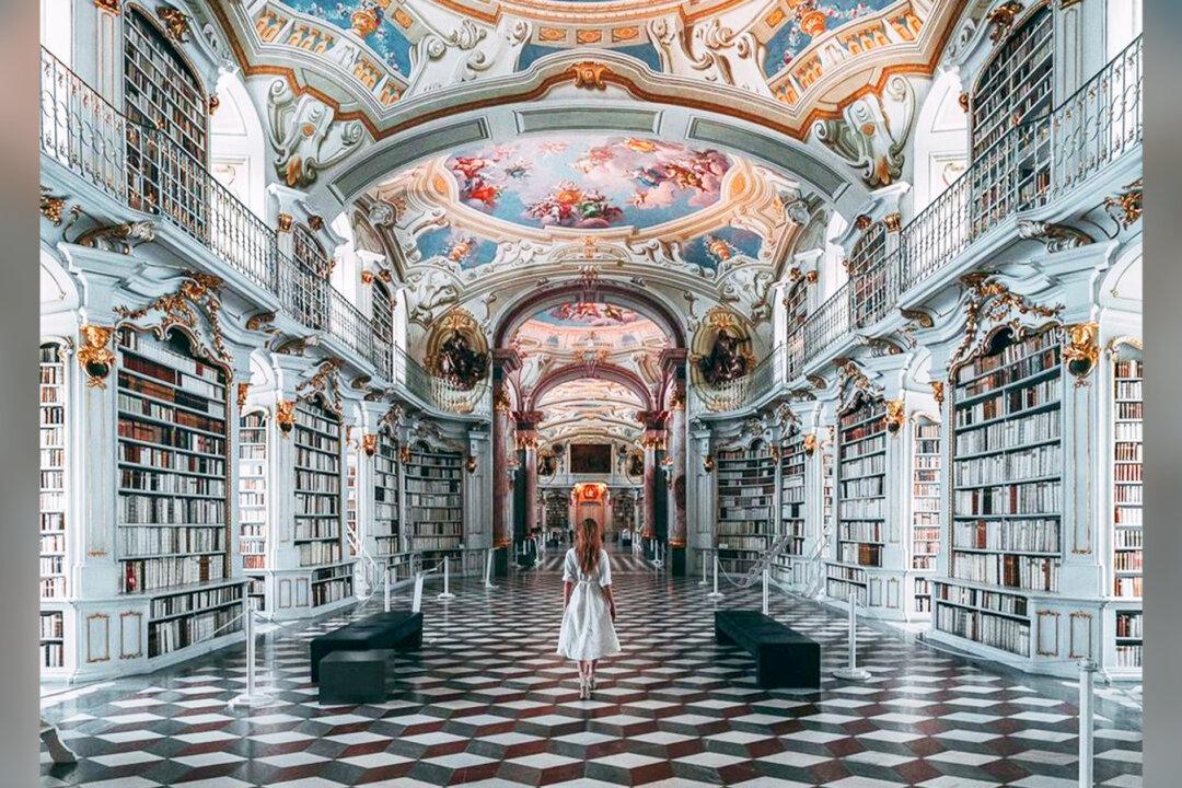 Photographer Showcases World’s Largest Abbey Library, ‘One of the Most Magical Places’