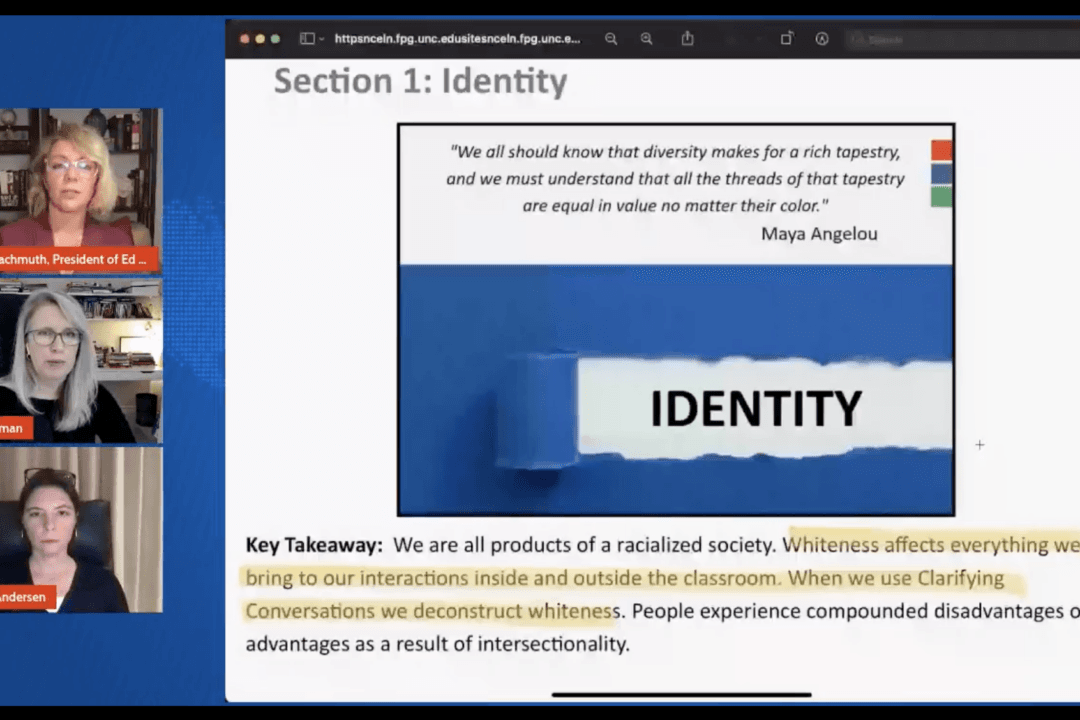 Contract Halted After Two Watchdog Groups Spotlight CRT Content Found in North Carolina Teacher Training Program for Disabled Children