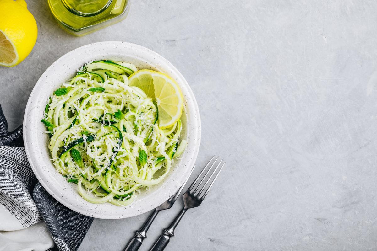 Creamy Zucchini Noodles Recipe