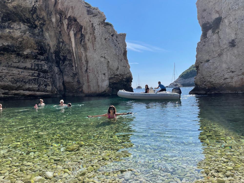A beautiful day for a swim. (Janna Graber)