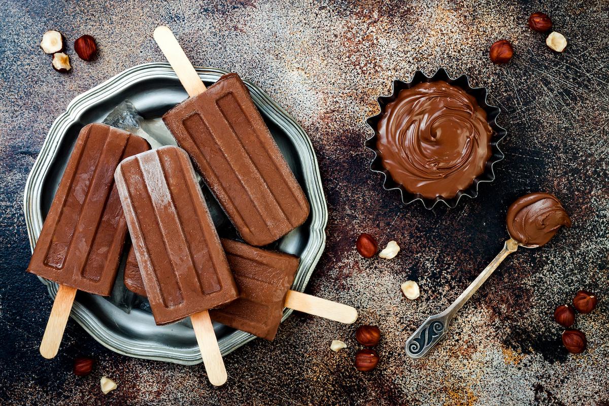 Chocolate Avocado Fudge Pops