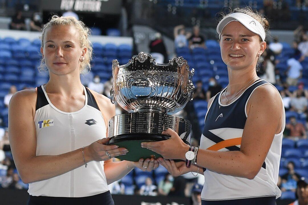 Top-Ranked Krejcikova, Siniakova Win Women’s Doubles