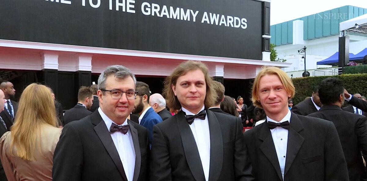 The Hermitage Piano Trio makes it to the Grammy Awards in “Special Episode: Hermitage Piano Trio | Piano Talks”” (NTD Productions)