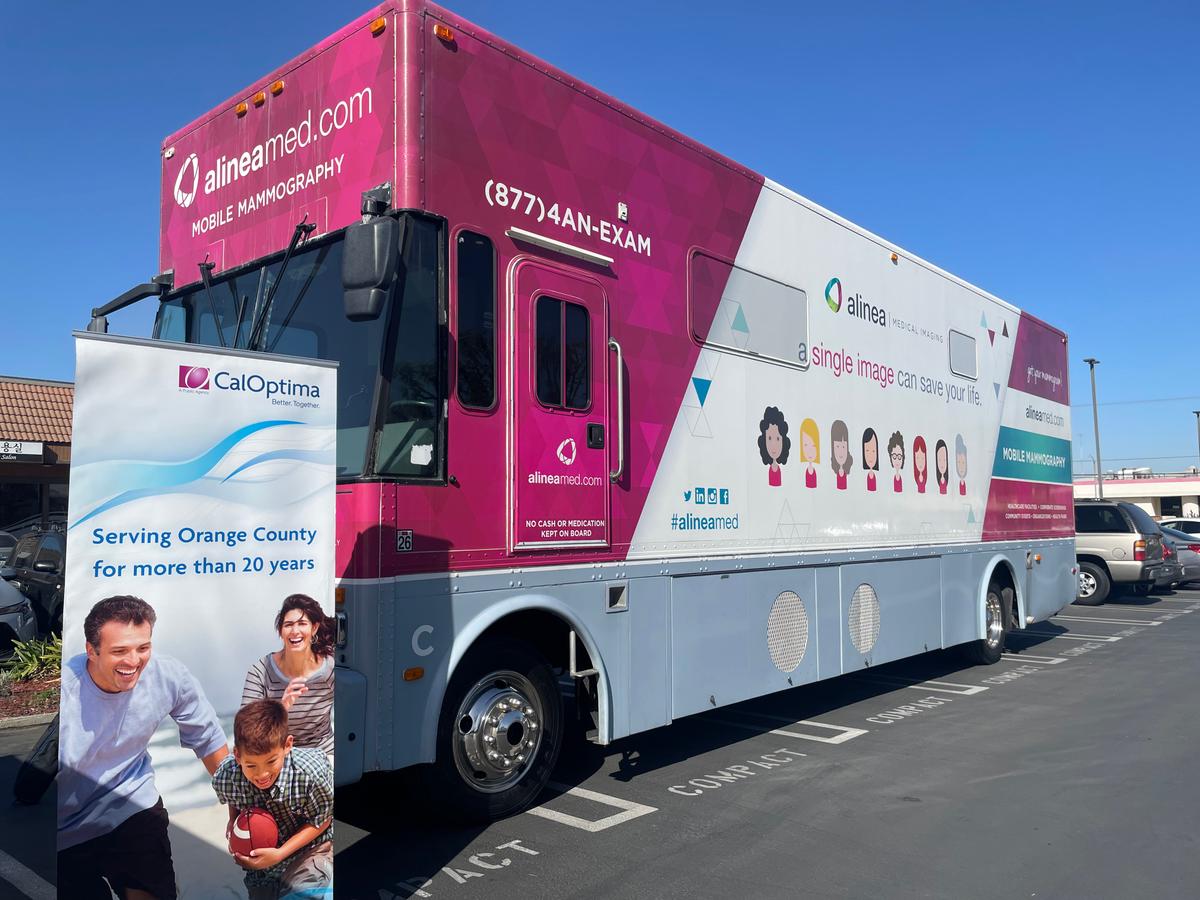 CalOptima Launches Mobile Mammography Clinics as Breast Cancer Screenings Sharply Decline