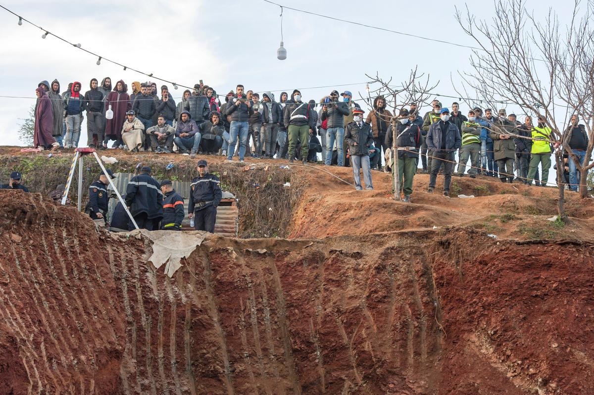 5-Year-Old Boy Trapped in 32-meter Well in Morocco