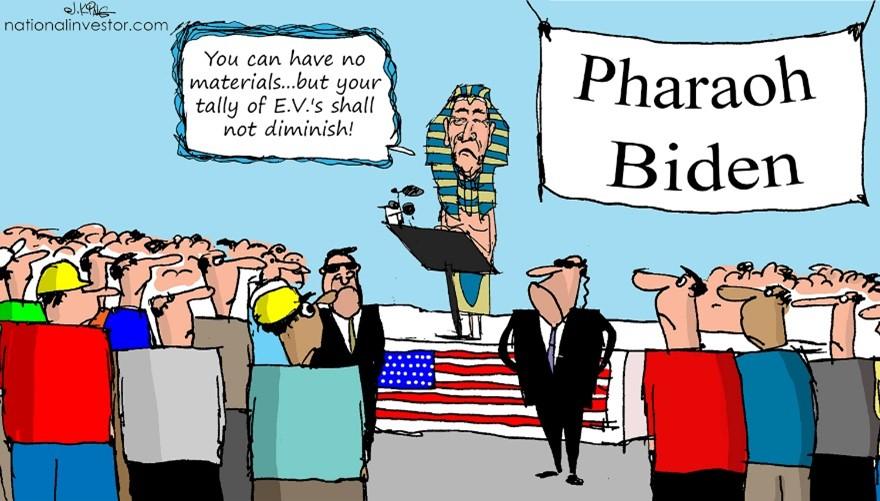 Biden Is Killing His Own Green Economy in Its Cradle