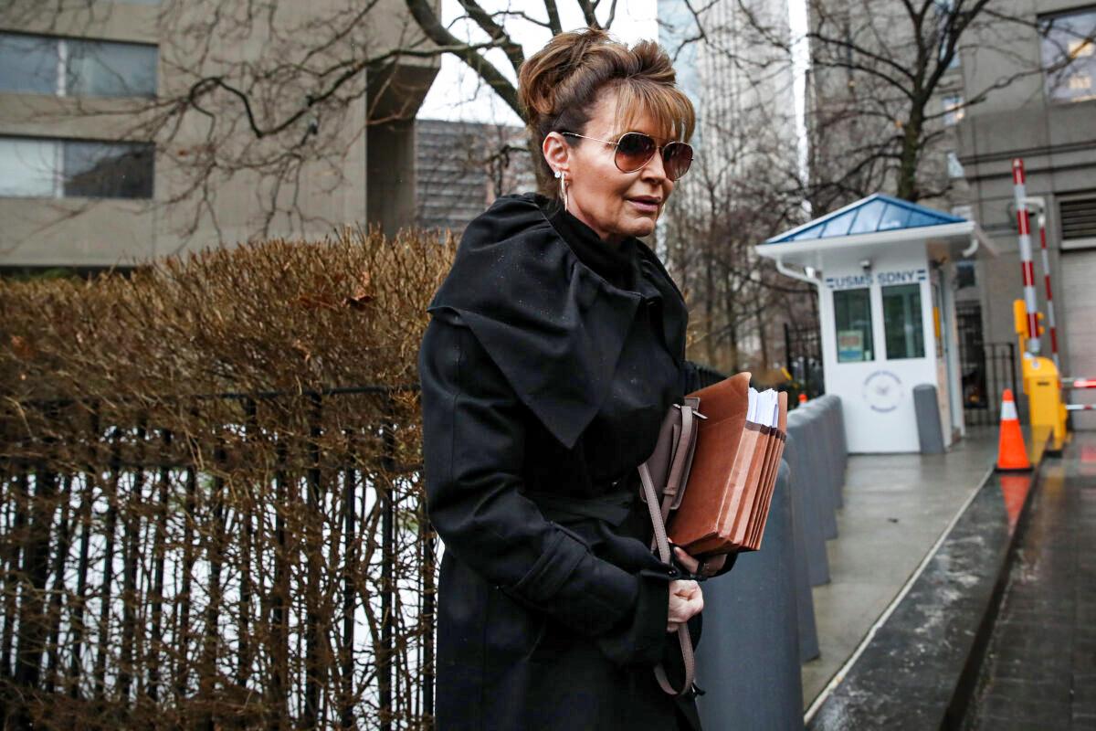 Closing Arguments in Palin v. NYT Trial