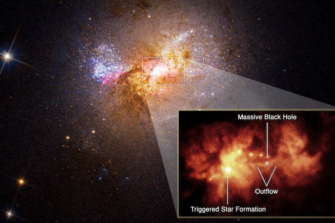 Astronomers Spot Black Hole ‘Giving Birth’ to New Stars in ‘Stellar Nursery’ Galaxy—Instead of Destroying Them