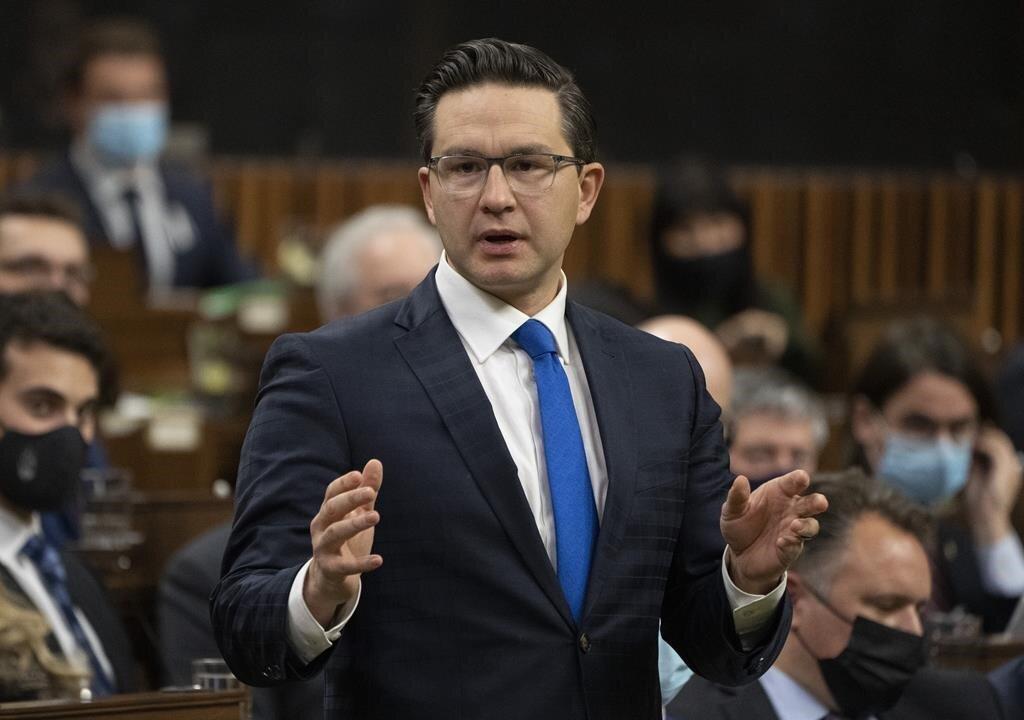 Conservative Leadership Hopeful Poilievre Says He Stands With Truckers