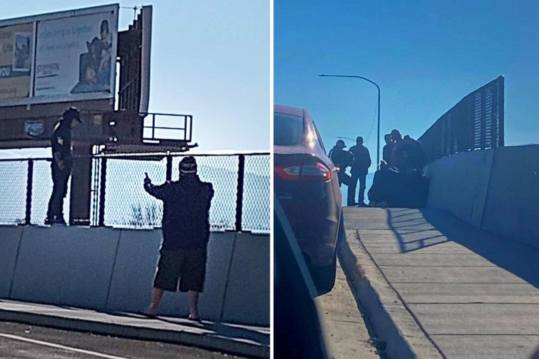 ‘I Love You Bro’: Dad Spots Young Man About to Jump Off I-15 Bridge, Stops, Opens His Heart, Saves a Life