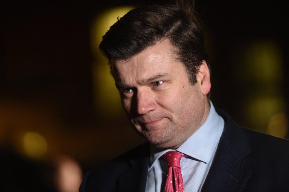 Undated photograph of UK Minister for Armed Forces James Heappey. (David Mirzoeff/PA)