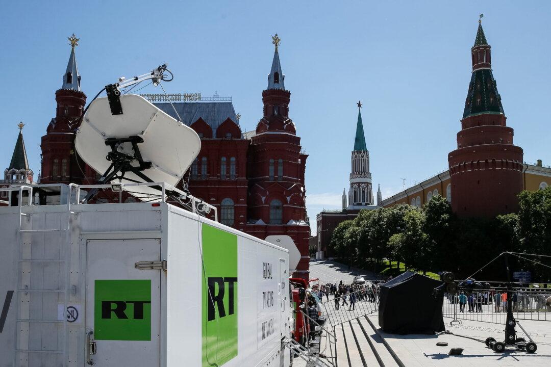 UK Sanctions Russian TV Figures in Bid to Crack Down on ‘Kremlin Disinformation’