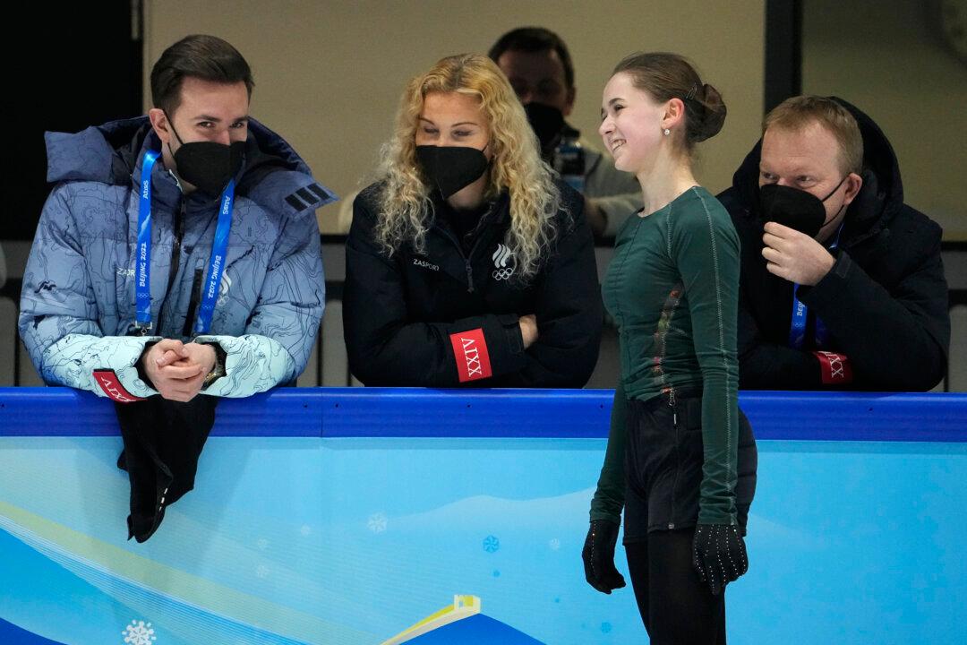 Russian Star Valieva Practices Despite Report of Positive Drug Test