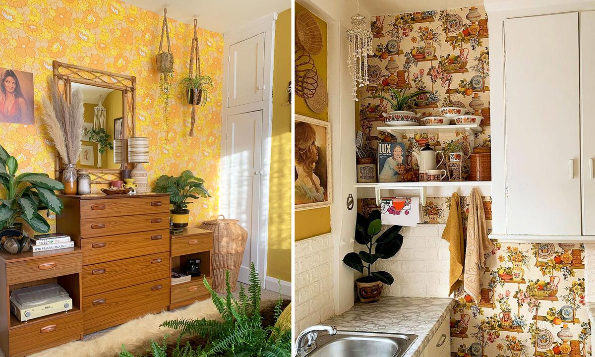 Photos: Man Spends Roughly $3,300 to Transform His House Into an Exciting 70s Abode