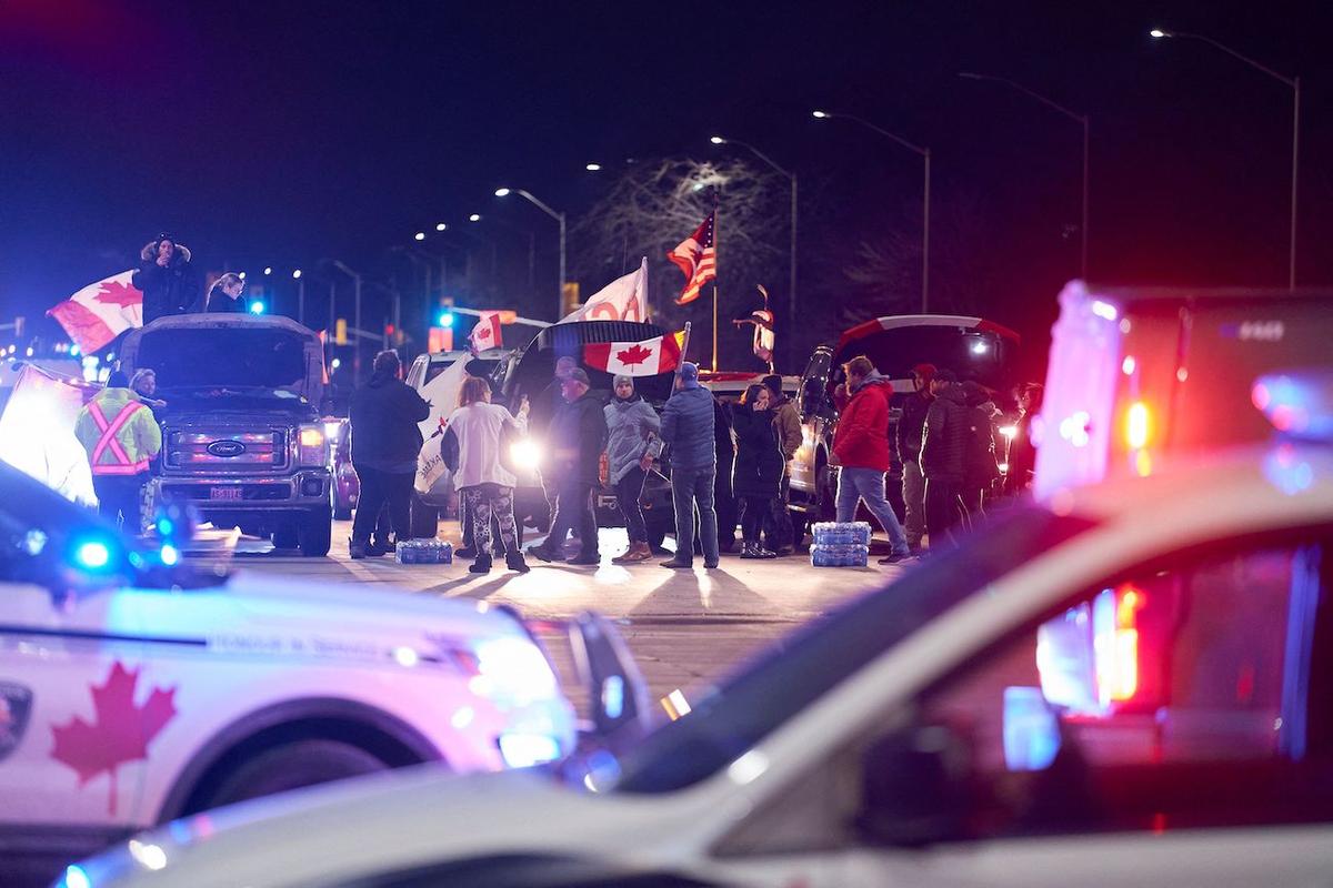 Biden Administration Urges Canada’s Government to Use Federal Powers, Respond to Protests Blocking Joint Borders